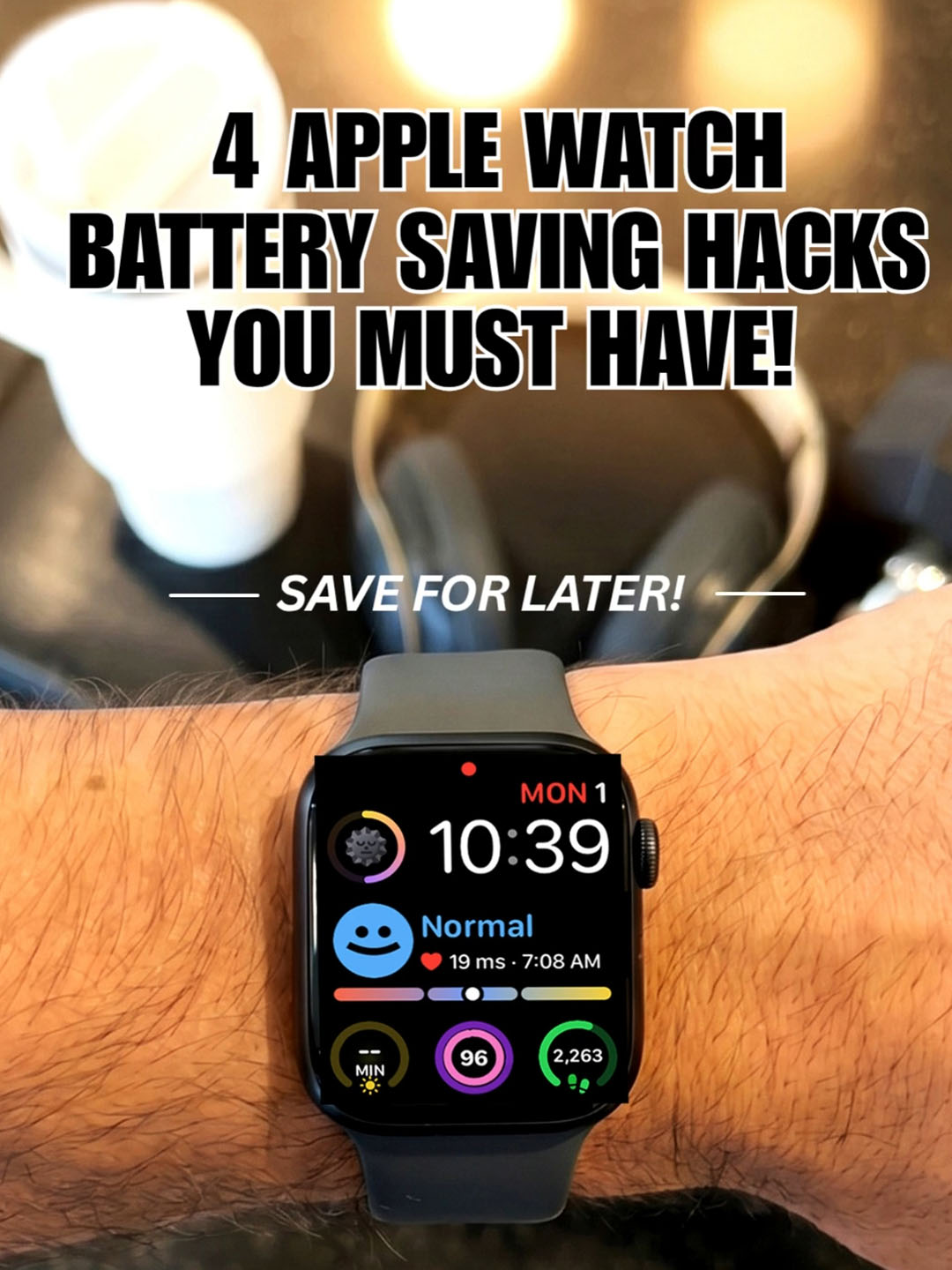 Apple Watch battery saving hacks